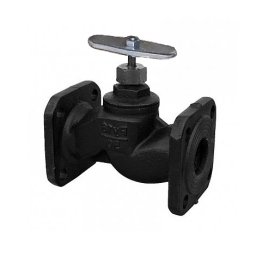 Клапан запорный чугунный 15кч19п Ду 50 Ру16 фланцевый