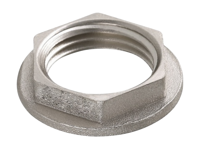 Контргайка латунь никель Ду 20 (3/4") ВР Valfex VF.655.N.034