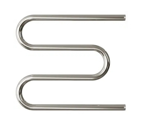 Полотенцесушитель водяной нержавеющий М-образный 500x600 ЭКО ТМ Элит Металл НР 1" Ду 25 б/к ВЭК-17-03