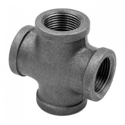 Крест прямой чугунный Ду 25 (1") ВР/ВР