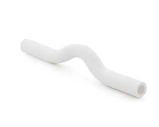 Скоба PP-R большая белая наружная пайка Дн 20 обводная RTP 10710