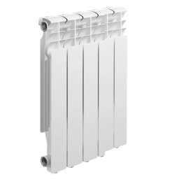 Радиатор биметаллический HALSEN 500/80 815 Вт 5 секций купить в Москве