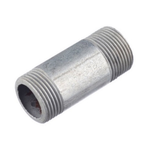 Бочонок стальной укороченный оцинкованный Ду 25 длина 60 мм