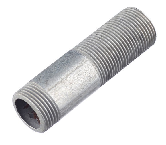 Сгон стальной оцинкованный Ду 20 длина 110 мм