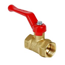 Кран шаровой латунь 11Б27фт1М Ду 20 Ру40 ВР рычаг VALFEX VF.214.LR1.034.N/P59 купить в Москве