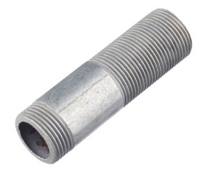 Сгон стальной укороченный оцинкованный Ду 32 длина 120 мм купить в Москве