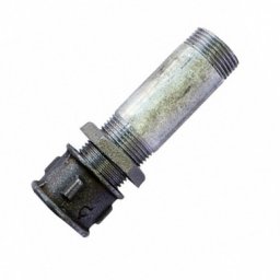 Сгон стальной оцинкованный Ду 20 длина 110 мм в комплекте купить в Москве