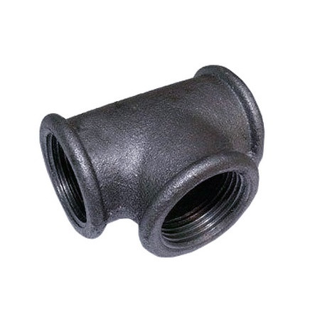 Тройник прямой чугунный Ду 50 (2") ВР/ВР