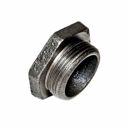 Заглушка (пробка) глухая 1 1/4" левая резьба для чугунных радиаторов (РБ)