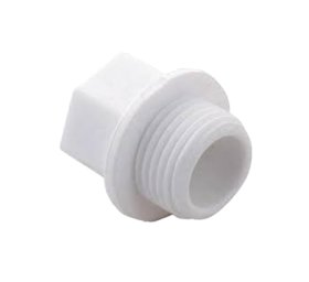 Заглушка (пробка) PP-R белая НР Дн 20x1/2" RTP 10555