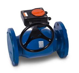 Кран шаровой стальной Ду 125 Ру16 с редуктором фланцевый Temper 28320125 купить в Москве