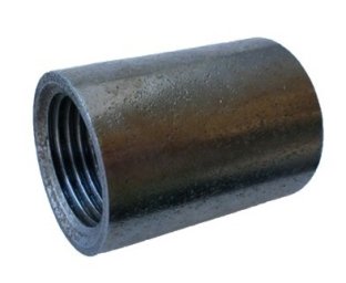 Муфта стальная Ду 25 (1") ВР с фаской