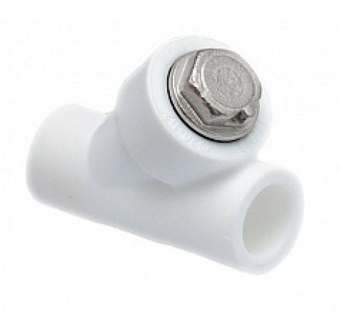 Фильтр PP-R сетчатый белый внутренняя пайка Дн 32 45° RTP 32998