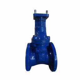 Задвижка чугунная аналог МЗВ обрезиненный клин Ду 100 Ру16 до 75°C фланцевая под электропривод Завод им. Гаджиева купить в Москве