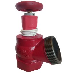 Клапан пожарный чугунный 125° КПЧ 65-1 Ду 65 1.6 МПа муфта-цапка с датчиком положения ДППК 27 Апогей 110026 купить в Москве