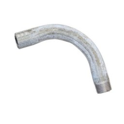 Отвод стальной гнутый однорезьбовой оцинкованный Ду 20 (Дн 26.8x2.5) купить в Москве