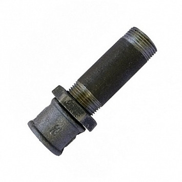 Сгон стальной Ду 25 длина 130 мм в комплекте