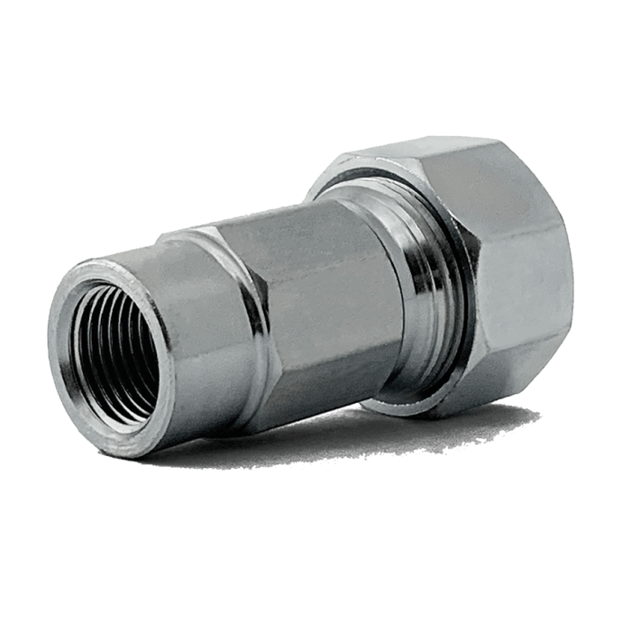 Муфта стальная оцинкованная ремонтная Ду 50 (Дн 56.4-58.0) ВР/обжимная гайка 2" 16114 Сансфера