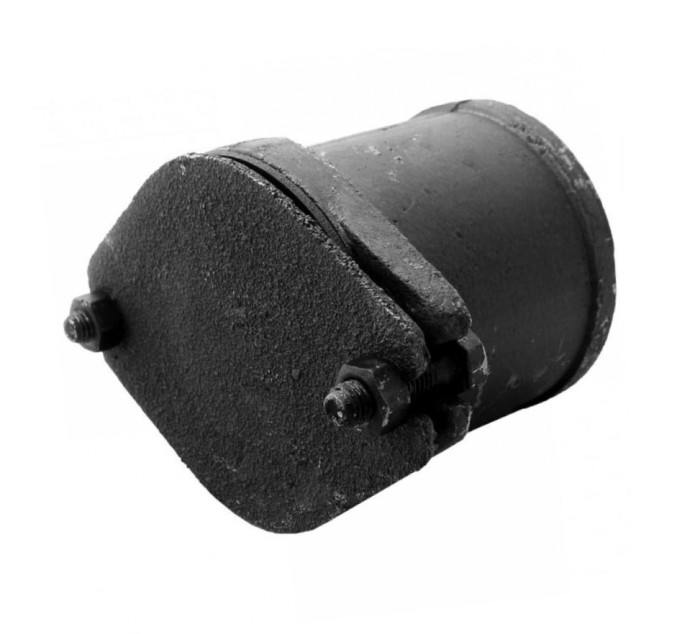 Заглушка чугунная канализационная Ду 50 б/н прямая