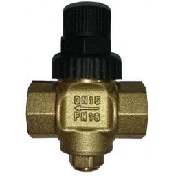 Регулятор давления поршневой латунный РДП 21Б7р Ду 20 (3/4") Ру16 с выходом под манометр