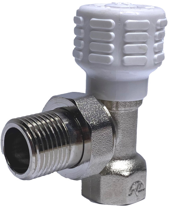 Клапан ручной регулировки для радиатора Ду 20 угловой 01121013