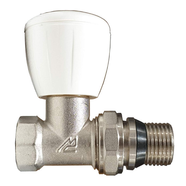 Вентиль ручной радиаторный прямой 1/2 MC THERMA Q