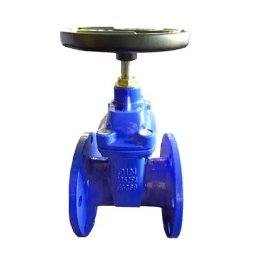 Задвижка чугунная тип МЗВ 30ч39р Ду 125 Ру16 гайка чугун шток сталь купить в Москве