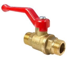 Кран шаровой латунь 11Б27фт1М Ду 20 Ру40 НР/НР рычаг VALFEX VF.220.LR1.034 купить в Москве