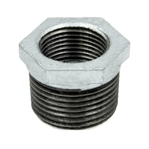 Футорка чугунная оцинкованная Ду 32x15 (1 1/4"x1/2") НР/ВР