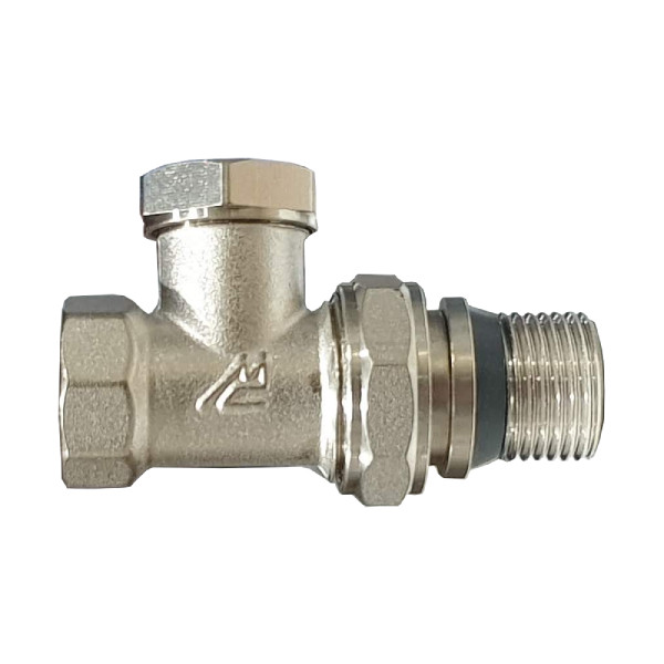 Клапан запорный радиаторный прямой 1/2 MC THERMA Q
