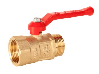 Кран шаровой латунь Практик 121 Ду 20 Ру16 ВР/НР рычаг ГАЛЛОП 0103270 купить в Москве