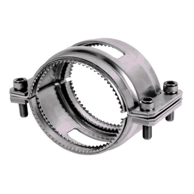 Хомут сталь SML Kombi Kralle усиливающий Ду 125