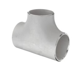 Тройник стальной оцинкованный переходной Дн 76x3.5-57x3 Ду 65x50 бесшовный под приварку