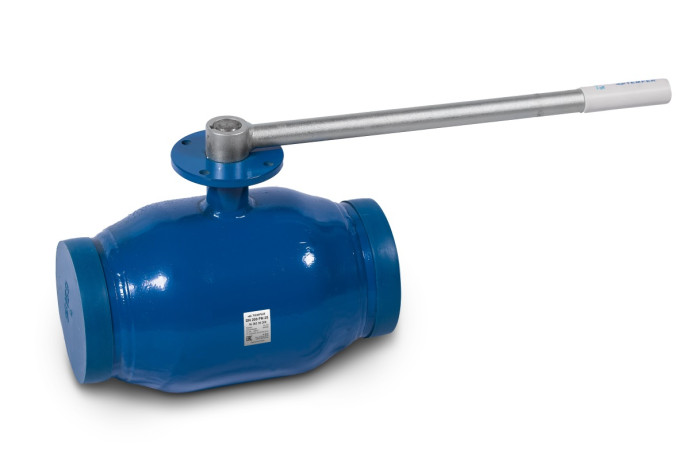 Кран шаровой стальной Ду 150 Ру25 под приварку Temper 28220150 DN 150