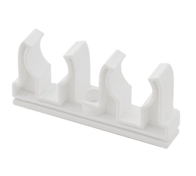 Опора PP-R двойная белая Дн 32 RTP 14226