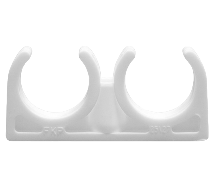 Опора PP-R двойная белая Дн 25 VALFEX 10161025