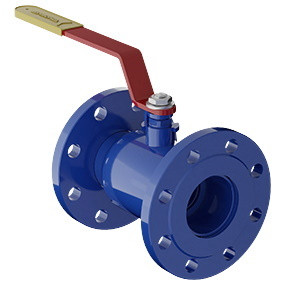 Кран шаровой цельносварной фланцевый 11с67п 2ЦФ.00.1 DN200/150 PN16 длина 330 мм МАРШАЛ