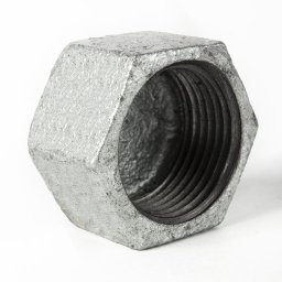 Заглушка чугунная оцинкованная Ду 32 (1 1/4") ВР