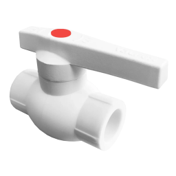Кран PP-R шаровой белый внутренняя пайка Дн 32 VALFEX 10144032
