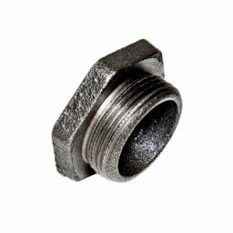 Заглушка (пробка) глухая 1 1/4" левая резьба для чугунных радиаторов (РБ)