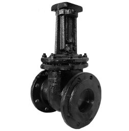 Задвижка чугунная 30ч906бр Ду 100 Ру16 до 225°C фланцевая под электропривод ЛМЗ