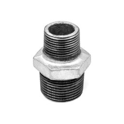 Ниппель переходной чугунный оцинкованный Ду 25x20 (1"x3/4") НР