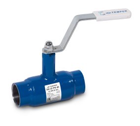 Кран шаровой стальной Ду 15 Ру40 муфтовый Temper 28020015 купить в Москве