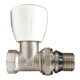 Вентиль ручной радиаторный прямой 1/2 MC THERMA Q