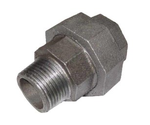 Соединитель прямой американка чугунный Ду 40 (1 1/2") ВР/НР