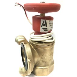 Клапан пожарный латунный 90° КПАЛ 50 Ду 50 1.6 МПа муфта/соединительная головка 50 мм с датчиком положения ДППК 20.5 Апогей 110054