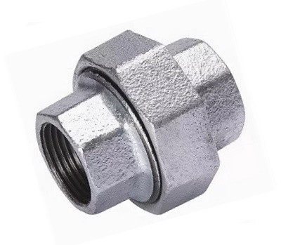 Соединитель прямой американка чугунный оцинкованный Ду 50 (2") ВР/ВР