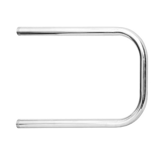 Полотенцесушитель водяной нержавеющий П-образный 500x500 ЭКО ТМ Элит Металл НР 1" Ду 25 б/к ВЭК-16-06