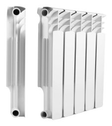 Радиатор биметаллический МС THERMA Q2 500/80 5 секций 665 Вт купить в Москве