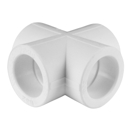 Крестовина PP-R белая внутренняя пайка Дн 25 VALFEX 10118025